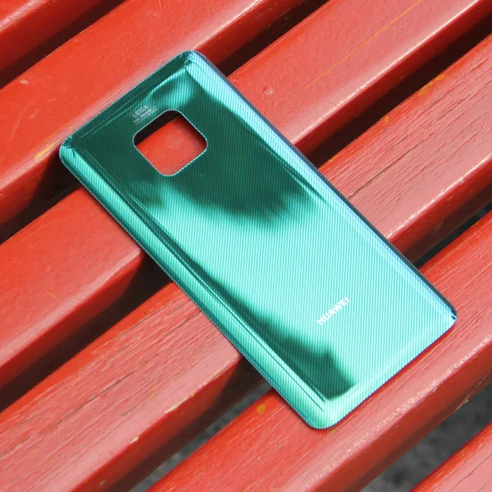 Green Huawei аккумулятор стекло задняя крышка Дверь для huawei mate 20 Pro mate 20 Pro задний корпус задняя крышка защитный чехол для телефона - Цвет: Green