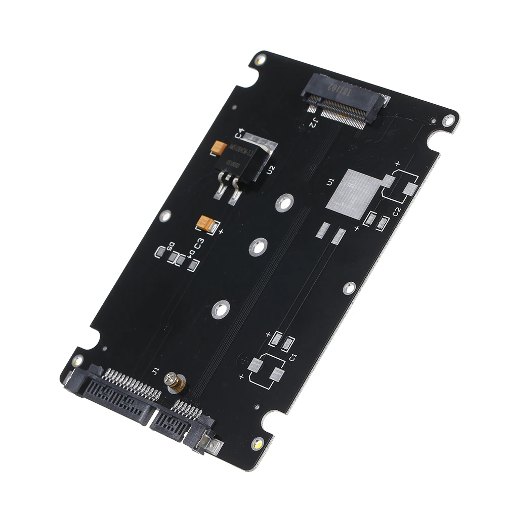 22Pin SATA III NGFF M.2 SSD 2 5 ''корпус адаптер конвертер с 2280 2260 2242 2230 SSD|Компьютерные