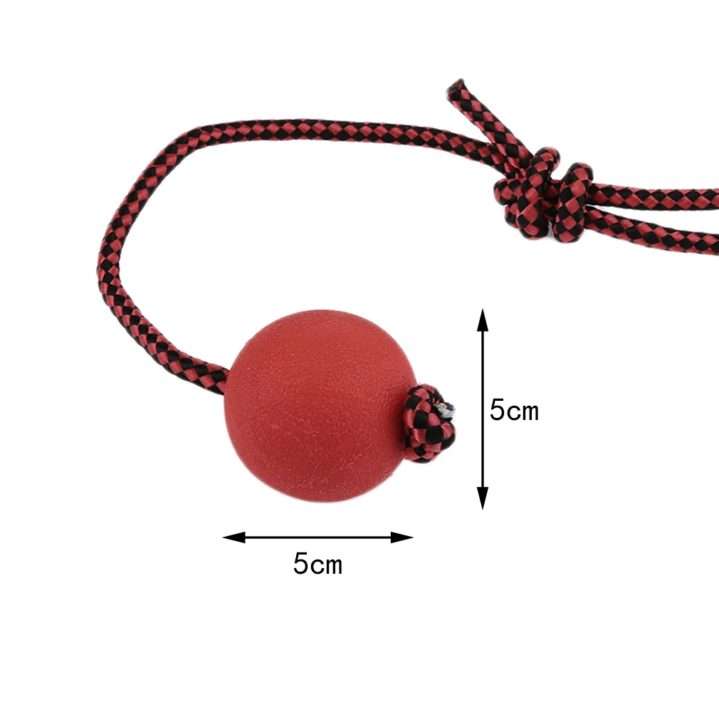 Solid Rubber Dog Chew Training Ball Toys Tooth Cleaning Toy | Дом и сад