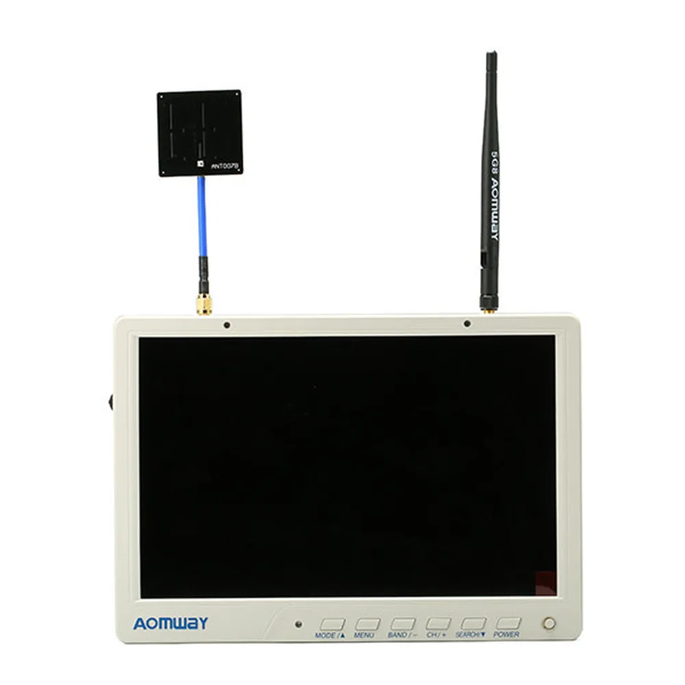 Высокое качество Aomway HD588 разнообразие FPV 5 8G 40CH HD 10 дюймов монитор 1920x1200 с DVR