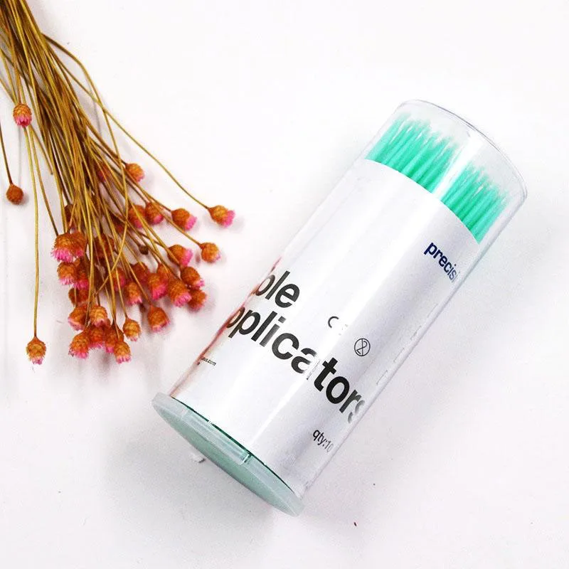 100 шт одноразовые ватные тампоны инструменты для наращивания ресниц удаления