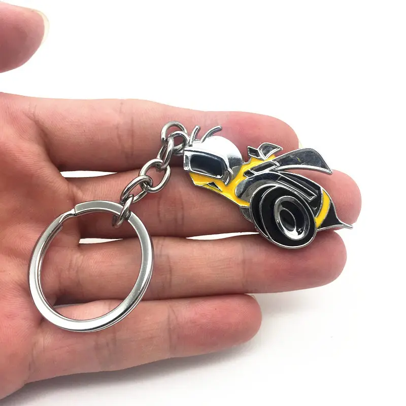 1 шт. 3D металлическое кольцо для автомобильного ключа Challenger Калибр зарядное