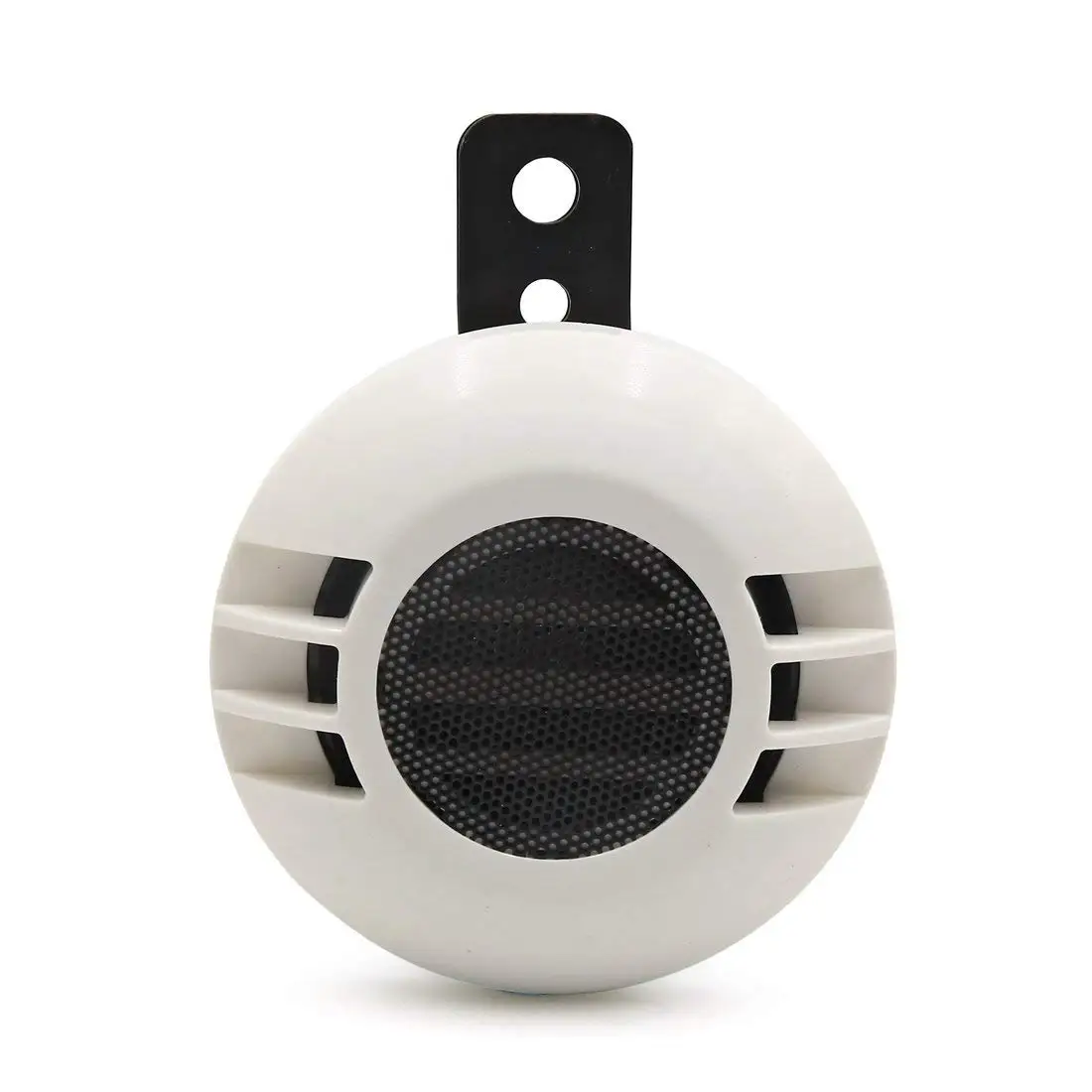 uxcell 12V 105dB White Metal Loud Horn Electric Siren Trumpe