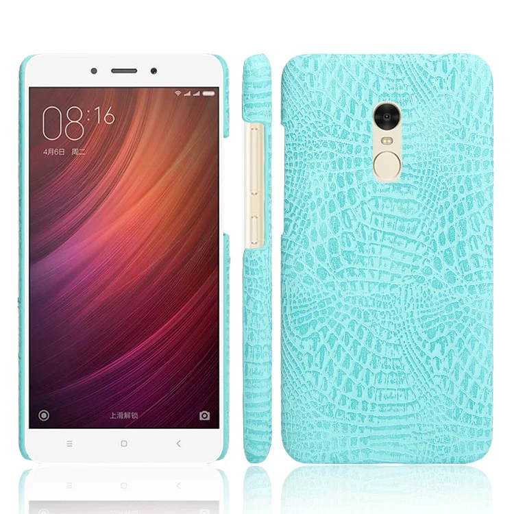 Роскошный кожаный чехол из крокодиловой кожи для XiaoMi RedMi Note 4 с узором