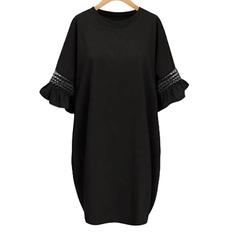 Летнее женское платье 5XL 6XL 7XL 8XL 9XL бюст 132 см плюс размер черный желтый