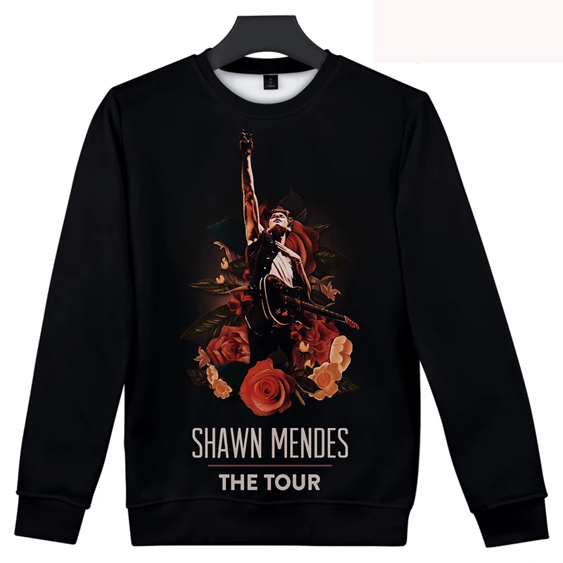 Толстовка с капюшоном Shawn Mendes illunate 3D принтом для мужчин и женщин в стиле Харадзюку