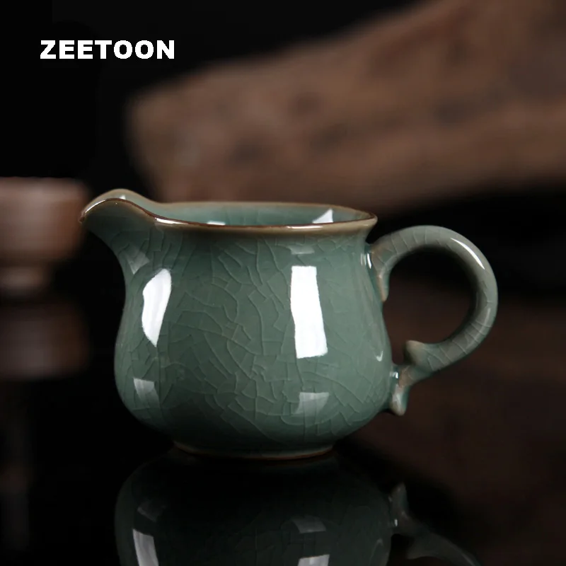 120 мл Longquan Celadon Fair чашка керамическая глазурь кракле ча хай Кружка Чайная посуда