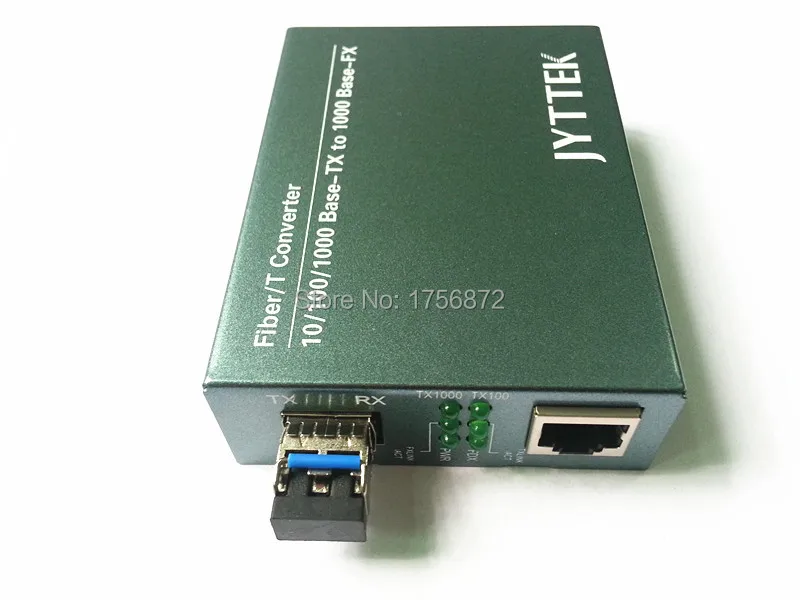 10/100/1000M SFP волоконный медиа-конвертер внешний блок питания 20KM 1310NM LC 1 25G | Мобильные