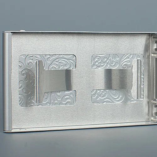 Бесплатная печать логотипа персонализированные из нержавеющей стали Материал