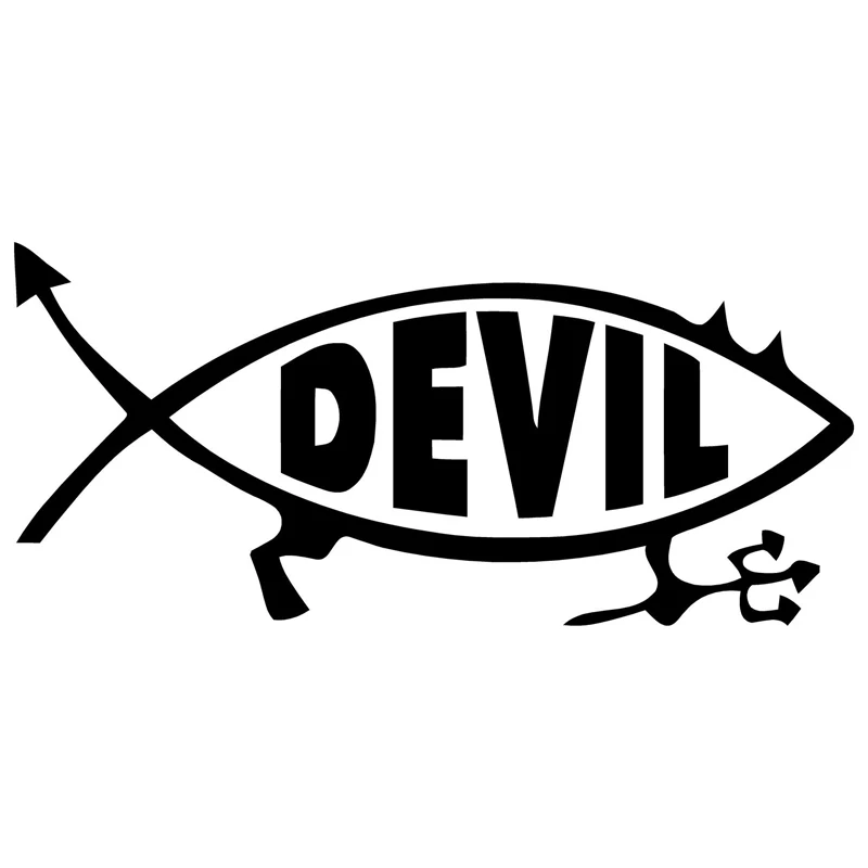 

Devil Fish Fashion Car Styling Car Sticker Decor Vinyl Decal S4-0275