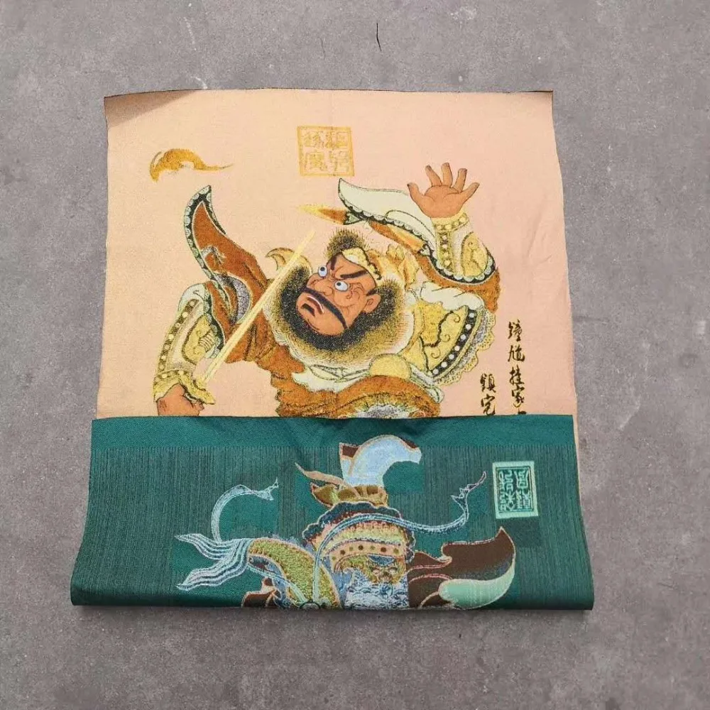 Китайская коллекция для бутика thangka религиозная вышивка (Чжун Куй)|Вышивка| |