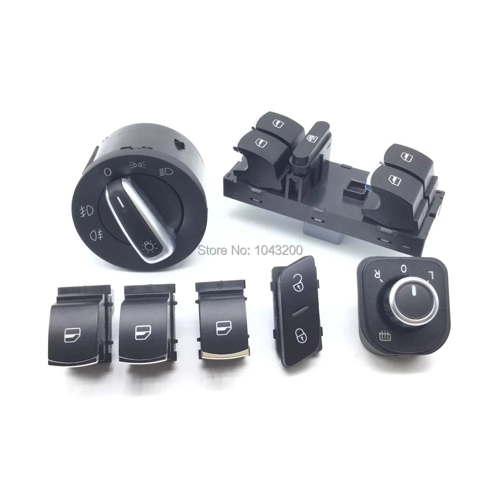Переключатель управления оконной головкой для VW Jetta Golf MK5 6 Tiguan RABBIT 5ND941431A 5ND959565B
