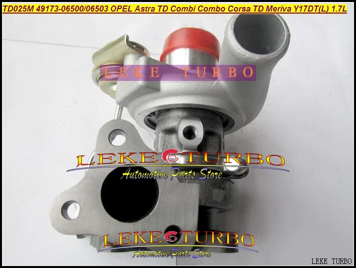 TD025 49173 06500 06503 06501 Турбокомпрессор для OPEL Astra G H Combi Combo Corsa C TD Meriva 1999 Y17DT 1.7L|turbocharger| |