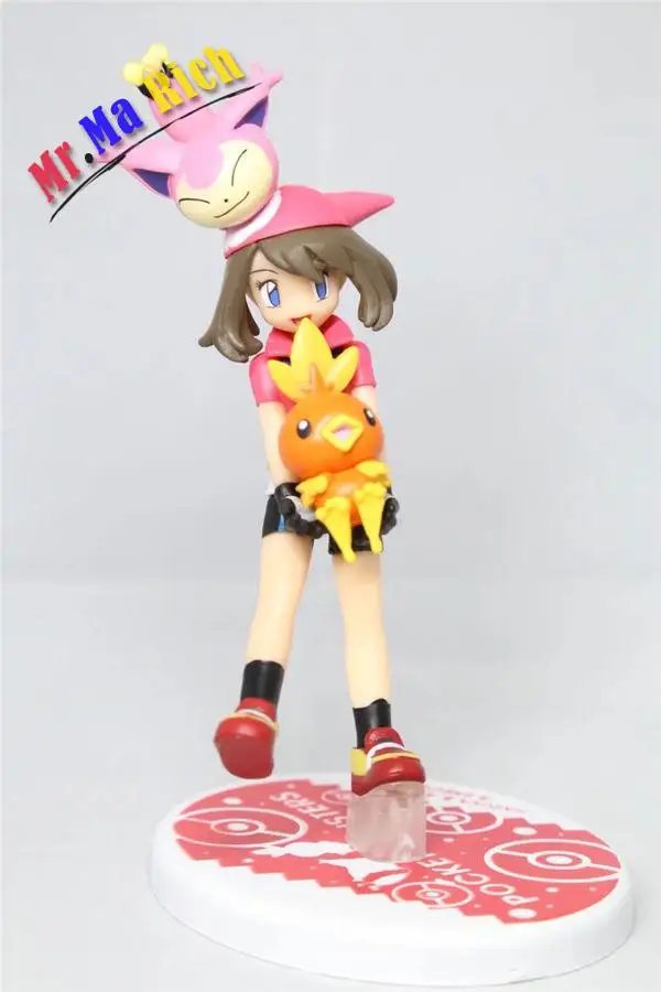 A 4 72 & #034 Go Pocket Monster Haruka CAN Torchic Skitty фигурка из ПВХ|pvc figure|pocket monstermonster figurines |