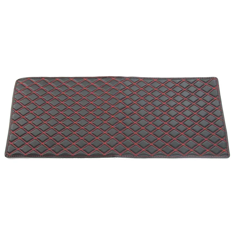 Red Trunk Mat SHINEKA напольный коврик для Suzuki аксессуары для Jimny 2007- Кожаный Автомобильный интерьер, коврик для багажника, коврик для бездорожья, подходит для Jimny - Название цвета: Red Trunk Mat