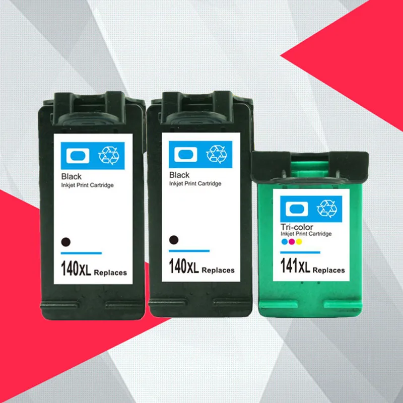 Чернильный картридж 3PK совместимый с 140XL 141XL сменный для hp 140 141 hp140 фотостудии C4283