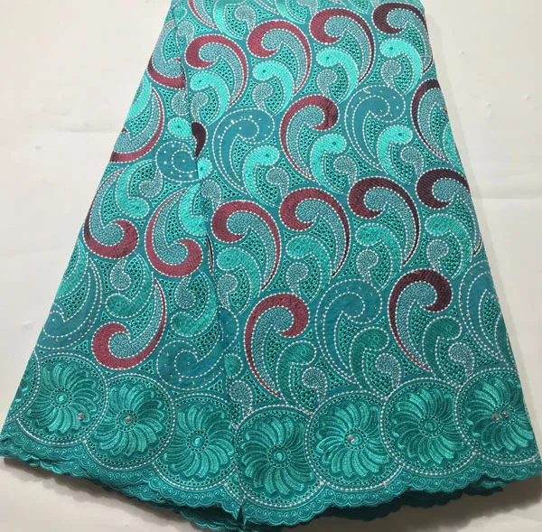 High Quality Swiss Voile Laces Switzerland Cotton African Dry Lace Fabric 2020 Nigerian 5 yards ESH033 gold | Дом и сад