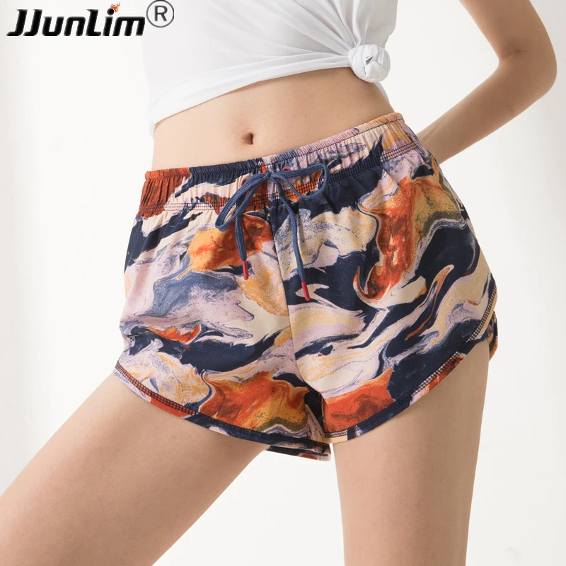 Женские сексуальные спортивные шорты для фитнеса женские бега быстросохнущие