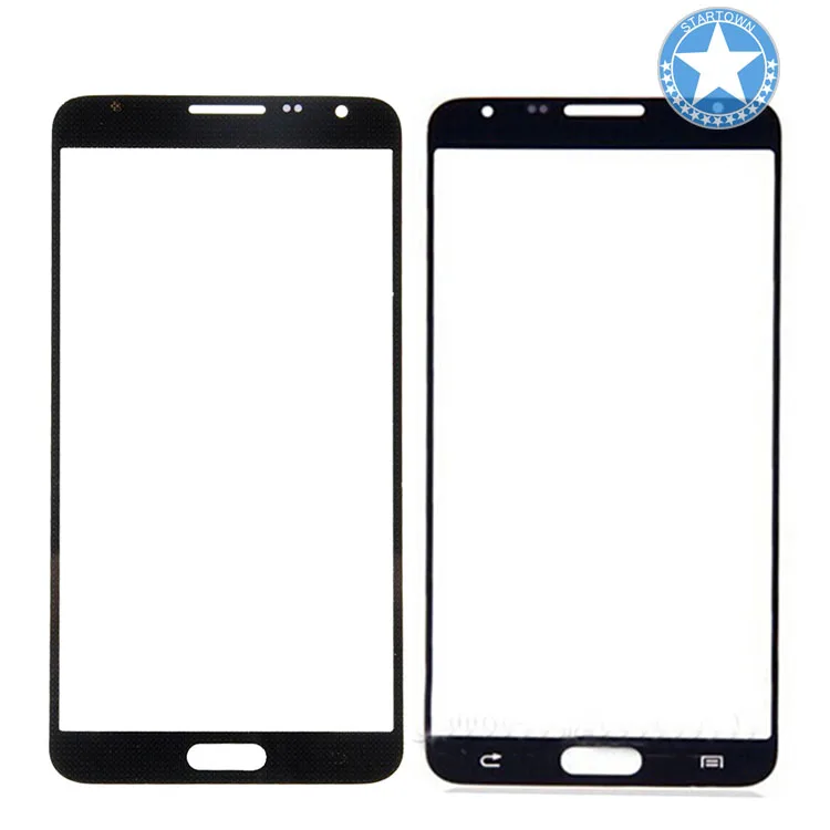 1 шт. Замена передних стеклянных линз для Samsung Note 3 Mini N7505 внешнее черное стекло|lens