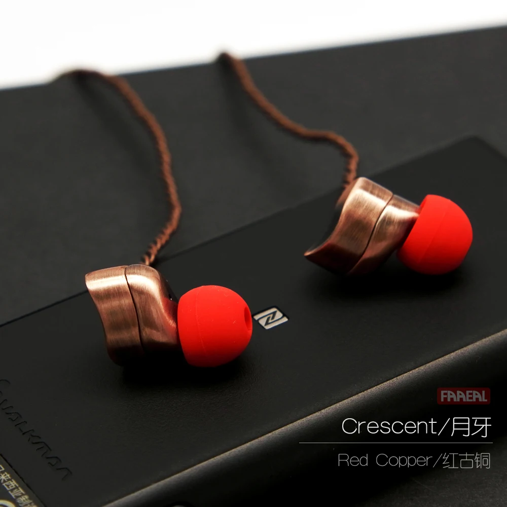 Новые металлические наушники FAAEAL Crescent, Hi-Fi наушники для Xiaomi, huawei, смартфона, музыкальные наушники для iPhone, компьютера, MP3