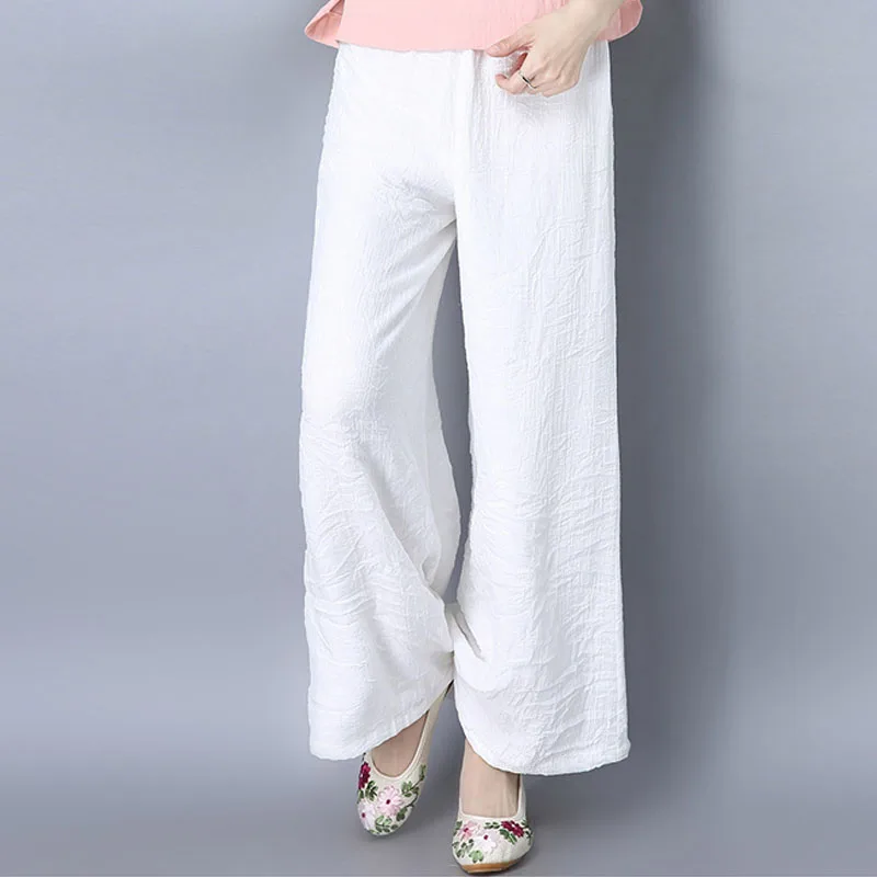 2018 Весна Национальный тенденция Для женщин Брюки для девочек Мотобрюки жидкости