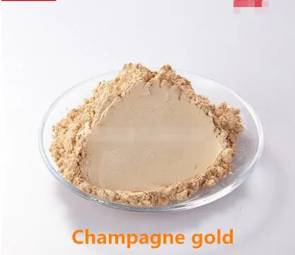 Champagne gold 50 г красочный пигмент жемчужный порошок акриловая краска керамическая порошковая краска покрытие автомобильных покрытий художественное ремесло окраска - Цвет: Champagne gold