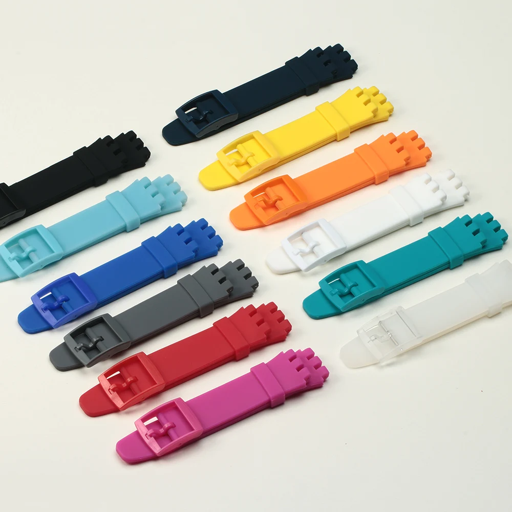 Ремешок для часов Swatch susb401 ремешок штырь на замену Пряжка 20 мм силиконовый