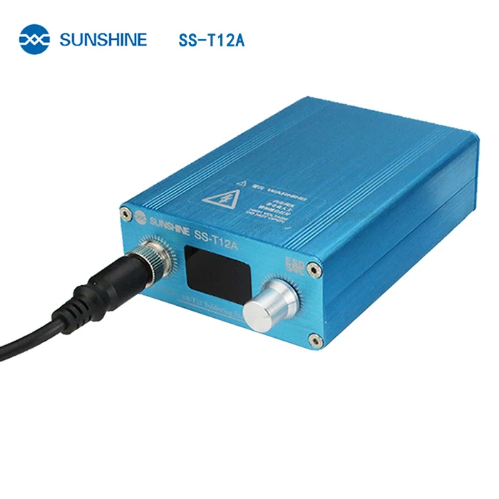 SUNSHINE SS-T12A паяльная станция комплект инструмент для ремонта материнской платы для iPhone 6 7 8 X XS мобильный телефон процессор NAND Отопление ремонт