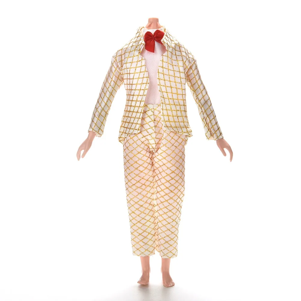 1 комплект наряд для куклы Кен с золотым костюмом | Игрушки и хобби