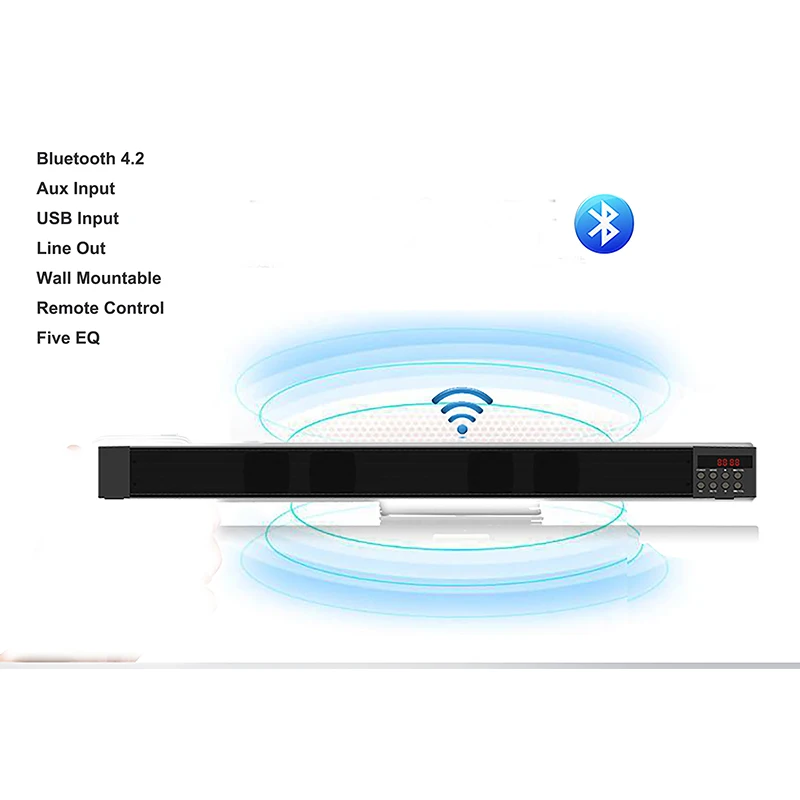 SAMTRONIC звуковая панель Bluetooth Звуковая Панель Аудио ТВ колонки проводные и