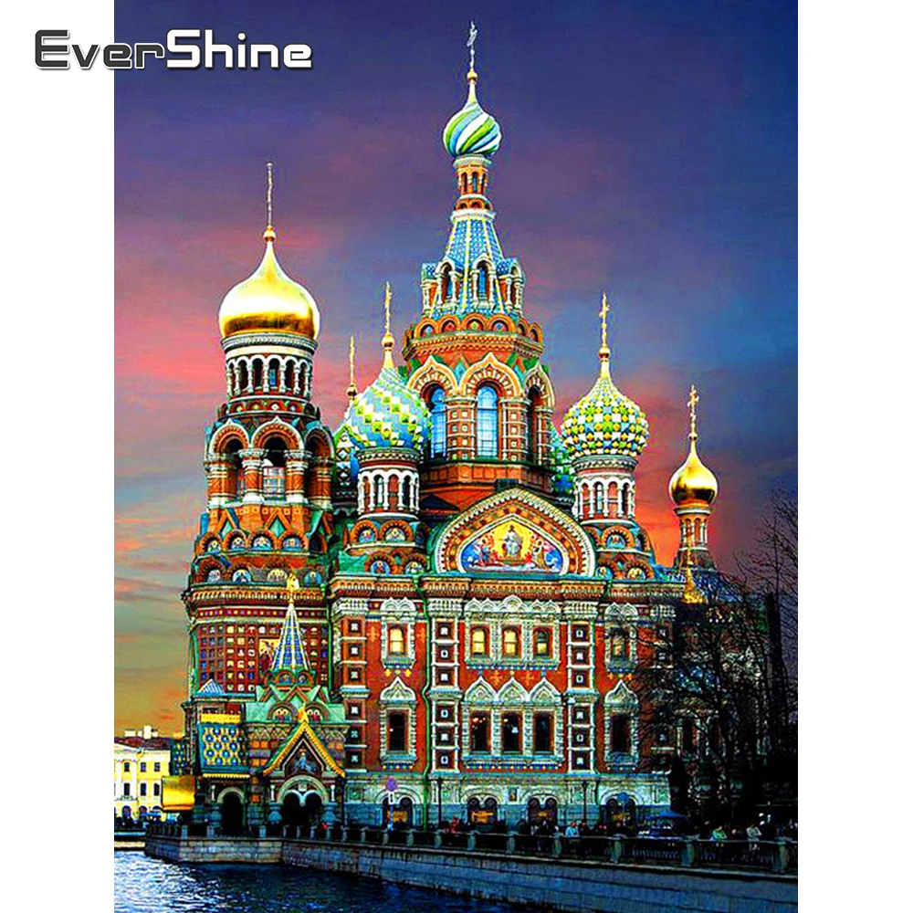 EverShine 5D DIY Алмазная картина мозаика живописная вышивка крестиком распродажа