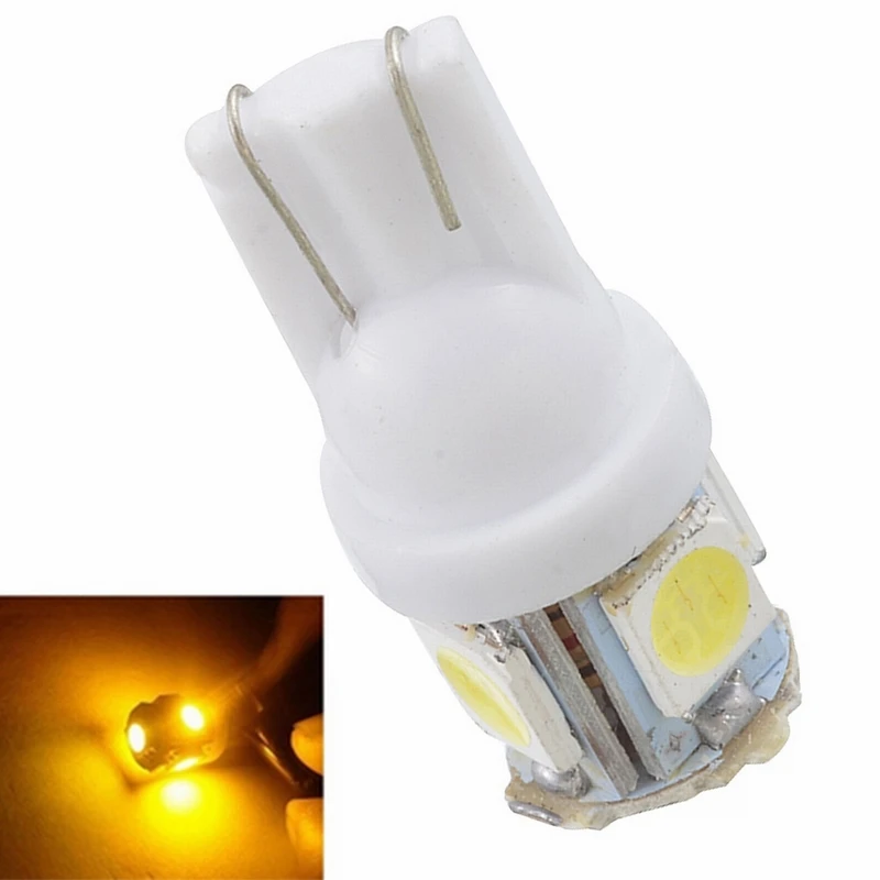 T10 5050 5Smd широкое освещение подсветка приборов лампы для чтения номерной знак 5 Вт