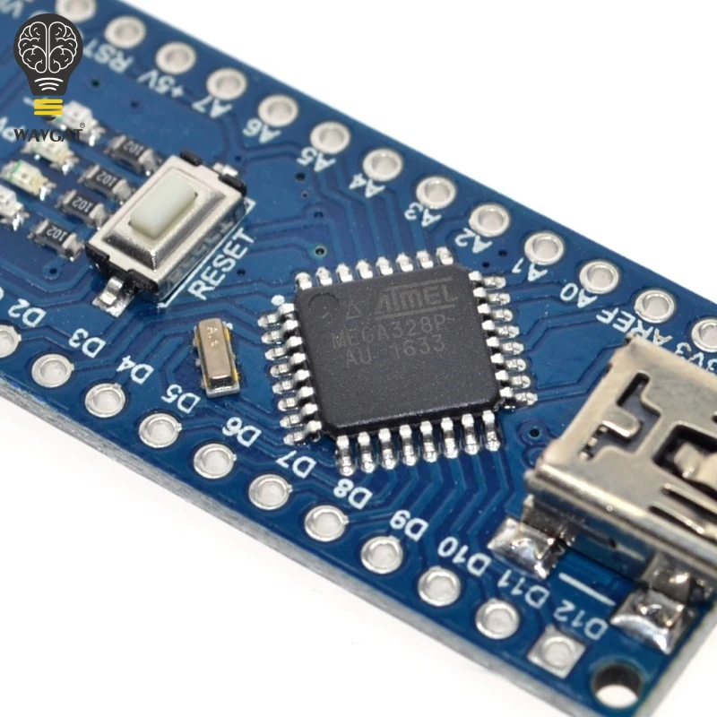 Плата для контроллера Funduino Nano 3 0 Atmega328 1 шт.|board arduino|arduino atmega328board module |