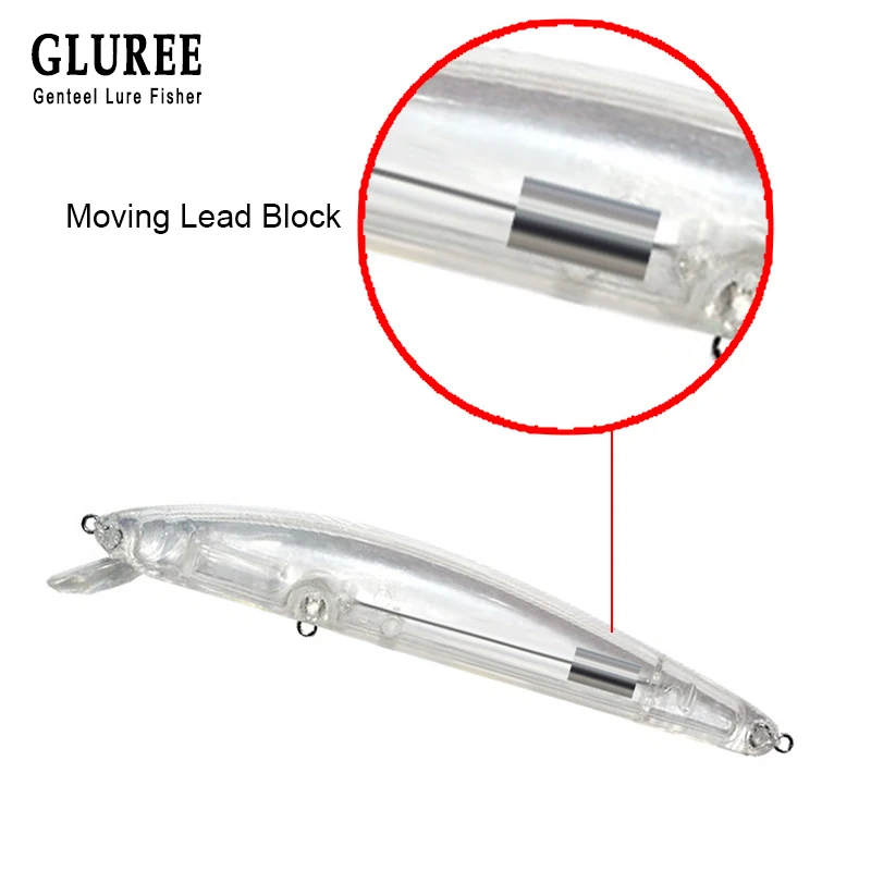 GLUREE 1 шт. Жесткий гольян Блесен 9 см 8 5 г ABS многоцветный Crankbait 3D глаза короткие язык