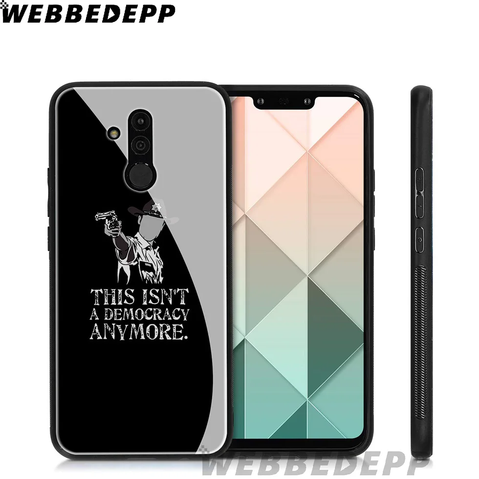WEBBEDEPP чехол из закаленного стекла для Huawei Mate 20 P20 P10 P Smart 2019 2018 и Honor 10 9 8X 7A Lite Pro |
