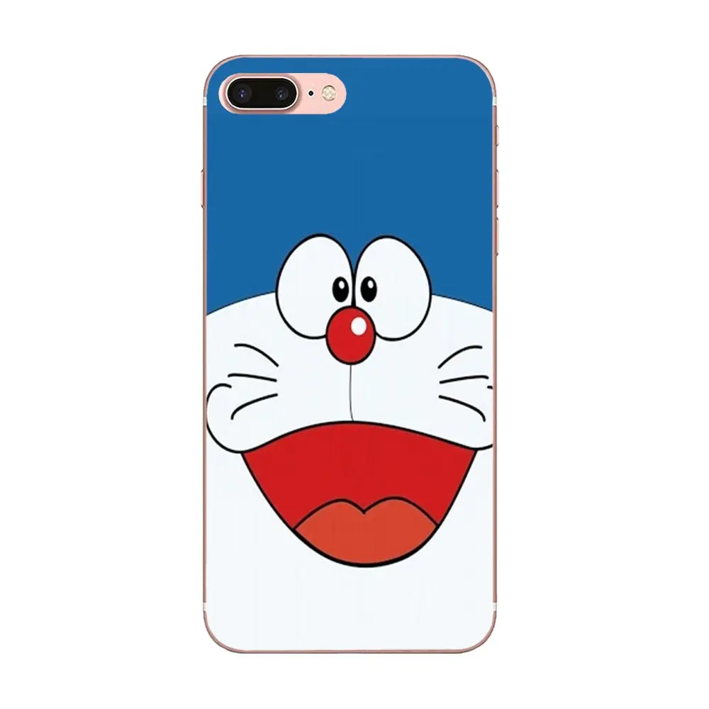 Японский аниме мультфильм Дораэмон синий кот для Moto G G2 G3 G4 G5 G6 G7 HTC 530 626 628 630 816 820