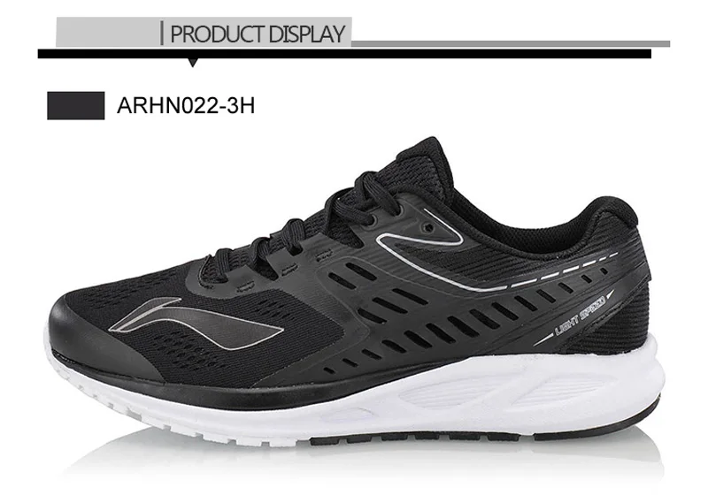Li-Ning/Женская обувь для бега с эффектом вспышки; Нескользящая дышащая подкладка; удобные кроссовки на подушке; износостойкая спортивная обувь; ARHN022 XYP676