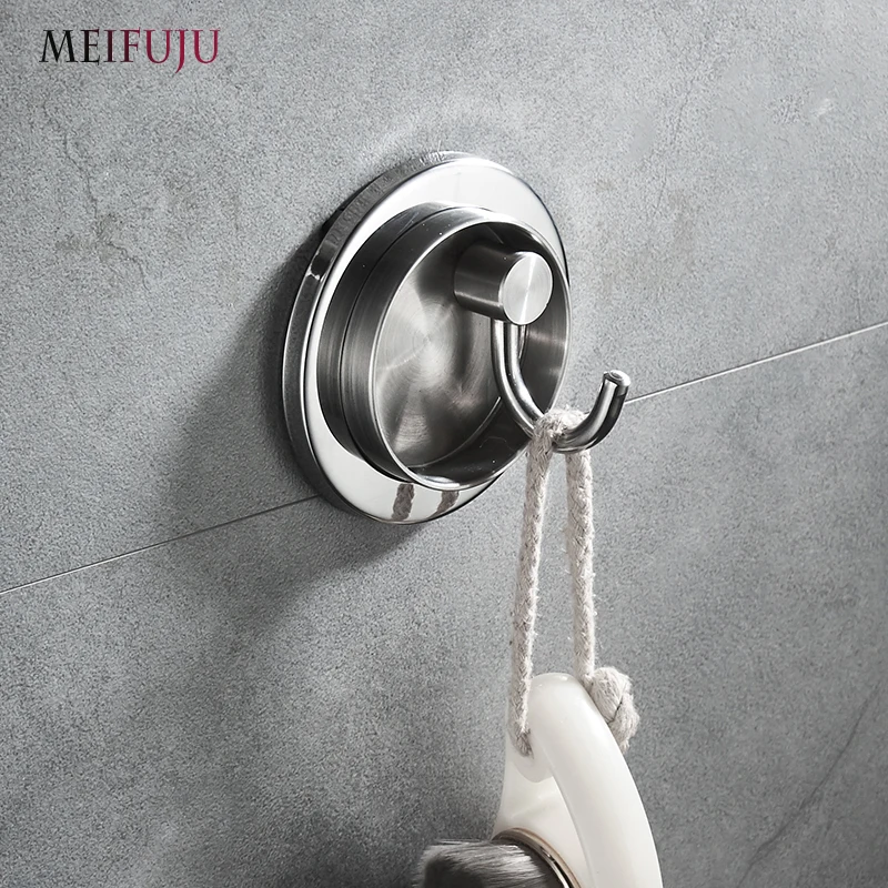 Крючок MEIFUJU из нержавеющей стали 304 настенные крючки для одежды полотенец в