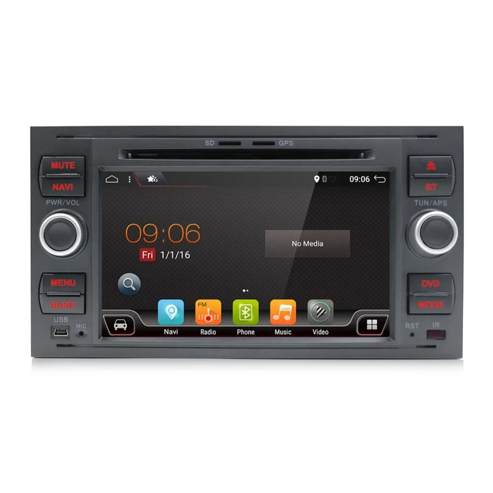 Автомагнитолы 2 Din Android 8 1 восемь Core автомобильный DVD gps Радио стерео для Ford Mondeo S max