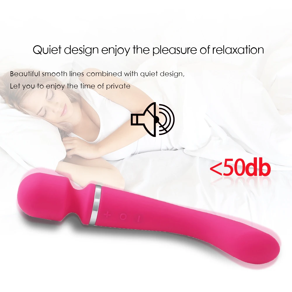 Супер мощный мультискоростной USB заряженный G Spot AV палочка Стимулятор клитора