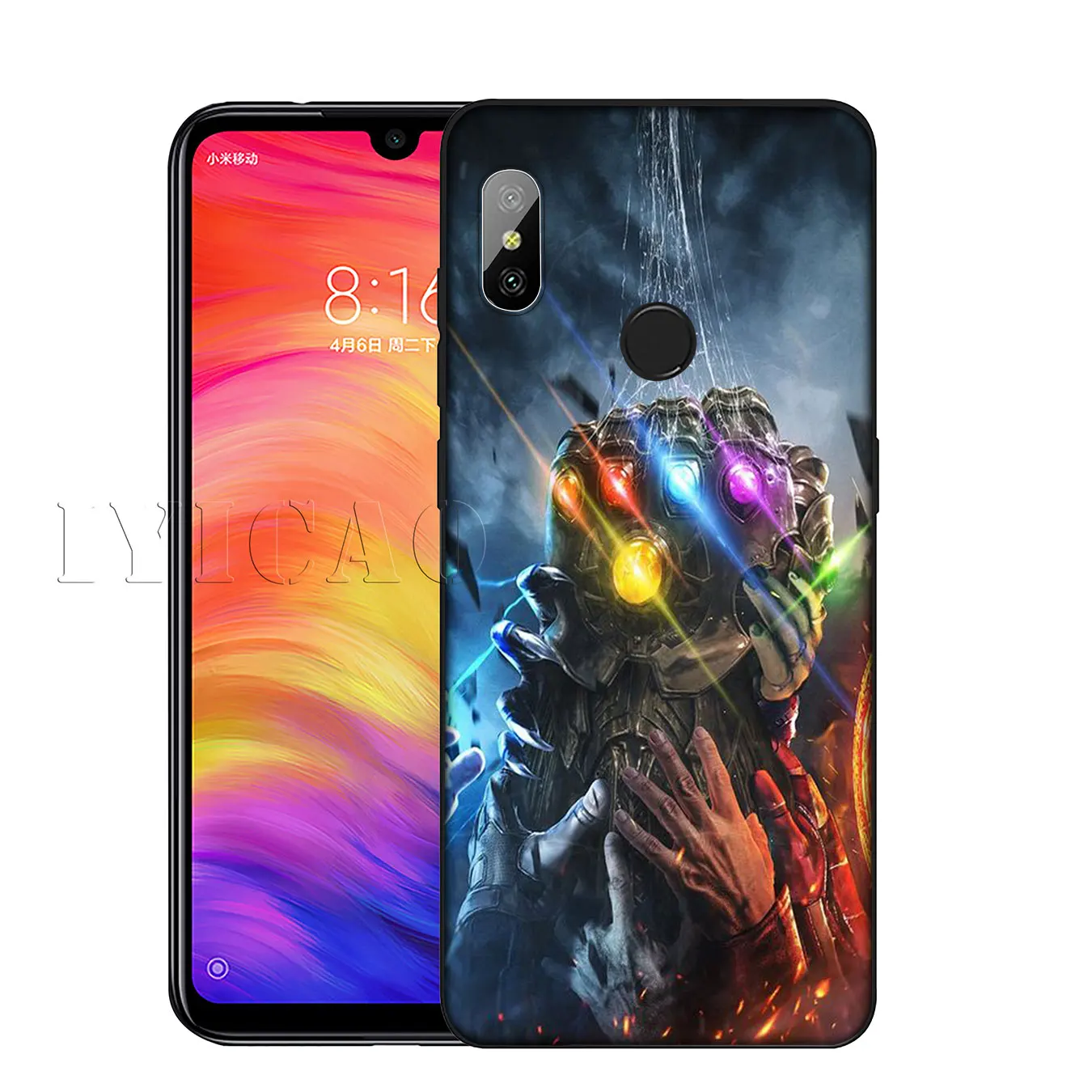 IYICAO The Avengers Thanos Marvel Soft Silicone Phone Case for Xiaomi Mi 10 9 9T CC9 CC9E 8 SE A3 Pro A1 A2 Lite 6 f1 |