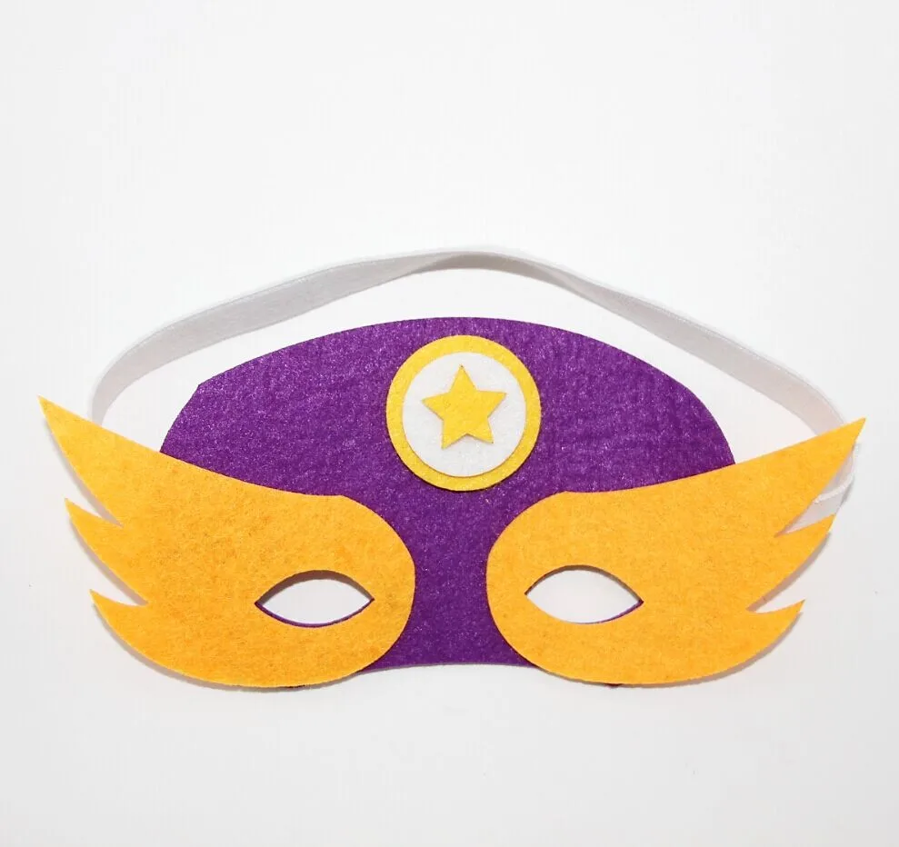 12 шт. фетровые маски-Хэллоуин ролевые игры дни рождения-подходит