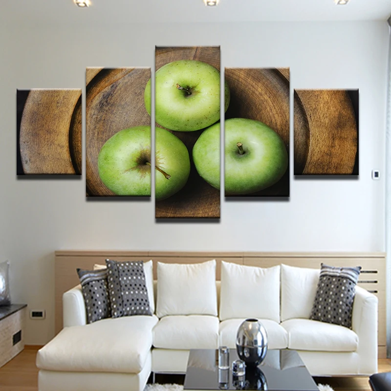 5 панельных картин холст столовая Настенный декор художественная картина свежее