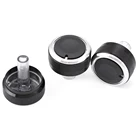 Ручка кондиционера из алюминиевого сплава, ручка кондиционера для кондиционера автомобиля, ручка переключателя для Mazda 2 M2 2007-2014