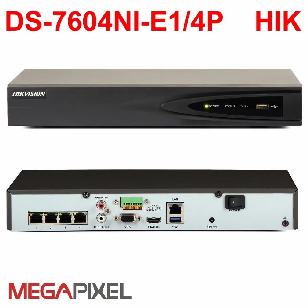 Комплект камеры hikvision 4mp сетевая система видеонаблюдения DVR NVR ip камера|camera