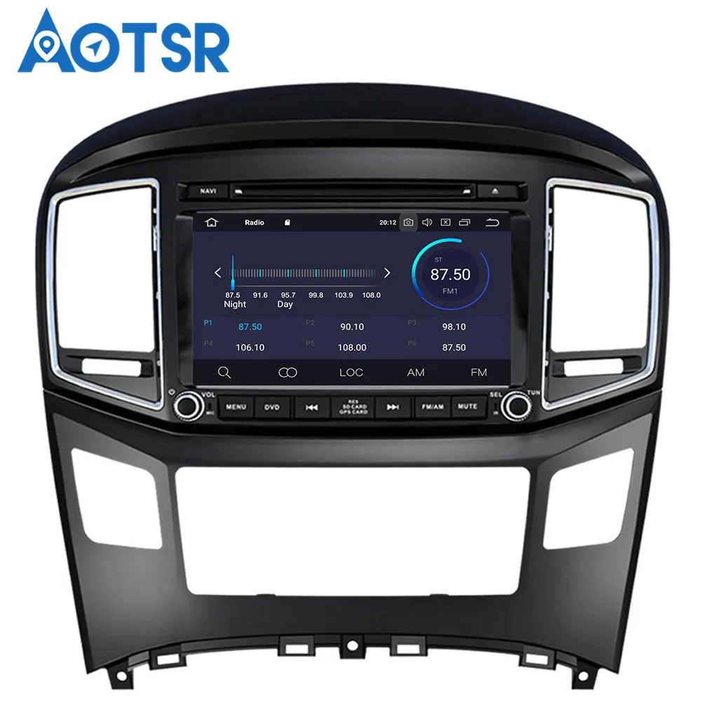 Android9.0 автомобильный DVD плеер GPS навигация для Hyundai H1 Grand Starex Royale i800 2016 2017 Радио