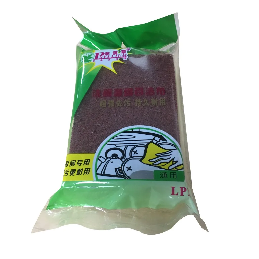 Горячая Коричневая двухсторонняя мощная ткань для обеззараживания Чистящая