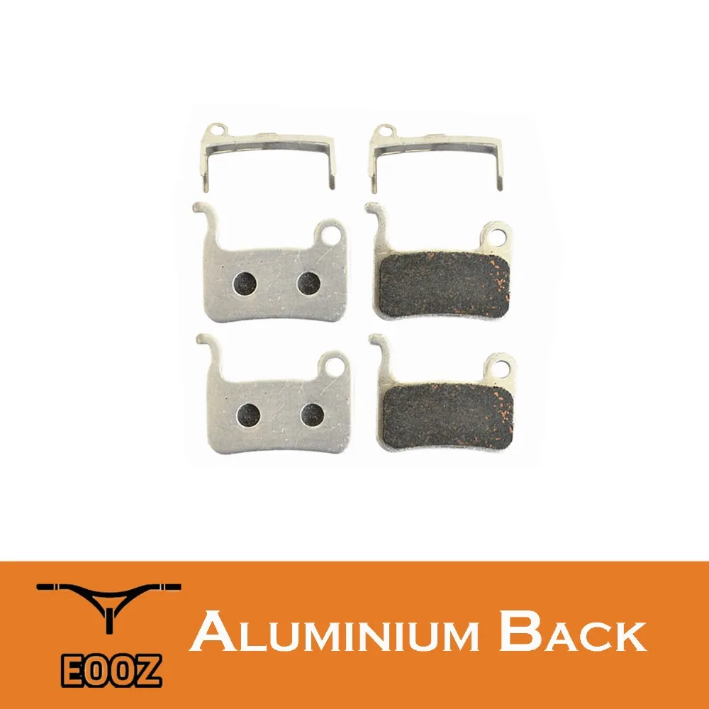 Велосипедные полутормозные колодки 2 пары задние тормозные из алюминиевого