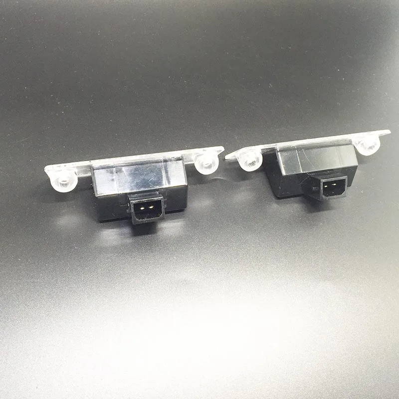 2 шт. 18smd LED номерной знак свет T10 для Audi A4 B5 1996~ 2000 A3 8l Facelift 1996~ 2000 номер Plate огни лампы автомобиль-Стайлинг