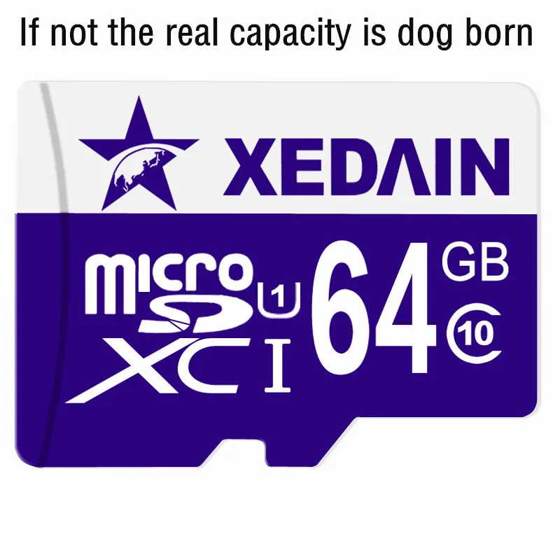 Xedain карты памяти Micro SD карт 16 ГБ 32 64 class 10 Calss10 microsd мини сотовый телефон tablet адаптер